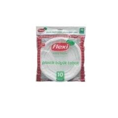 FLEXI Plastik Tabak Büyük Boy 10’lu