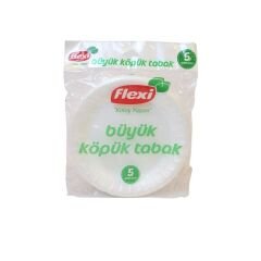 FLEXI Büyük Köpük Tabak 5’li