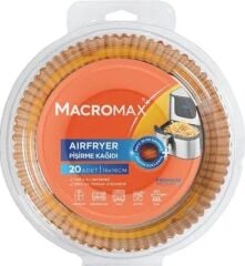 MACRO MAX Airfryer Pişirme Kağıdı 20 Adet