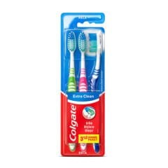 COLGATE Extra Clean 2+1 Lokal Üretim Diş Fırçası