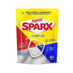 ASPEROX SPARX Bulaşık Makinesi Kapsül 40 Adet
