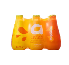 AVŞAR Mandalina Aromalı Soda 200ml (24 lü koli olarak satılır)