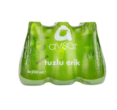 AVŞAR Tuzlu Erik Aromalı Soda 200ml (24 lü koli olarak satılır)