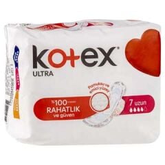 KOTEX Kanatlı Uzun Ultra Ped 7 Adet