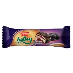 ÜLKER Halley Karadutlu 74g (24 adet olarak koli ile satılır)