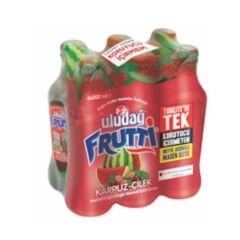 ULUDAĞ Karpuz Çilek Aromalı Frutti Soda 200ml (24 lü koli olarak satılır)