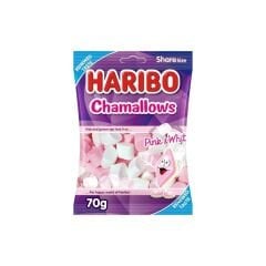 HARIBO Chamallows 70g Pink & White (24 adet olarak koli ile satılır)