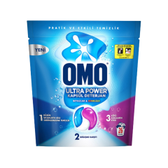 OMO Kapsül Deterjan 26 Yıkama Beyazlar & Renkliler