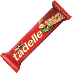 TADELLE Çikolatalı Gofret 28g (28 adet olarak koli ile satılır)