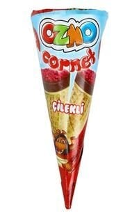 ŞÖLEN Ozmo Cornet Çilekli 25g (24 adet olarak koli ile satılır)