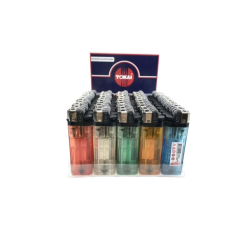 TOKAI Renkli Taşlı Çakmak (50 adet olarak paket satılır)
