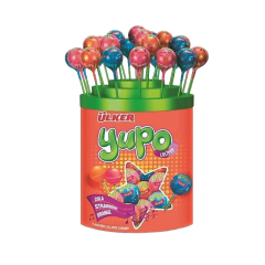 ÜLKER Yupo Lolipop 120'li Karma Asetat (120 adet olarak paket satılır)