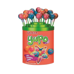 ÜLKER Yupo Lolipop 120'li Karma Asetat (120 adet olarak paket satılır)