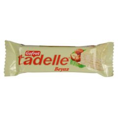 TADELLE Beyaz Gofret 35g (24 adet olarak koli ile satılır)