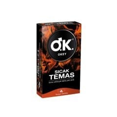 OKEY Sıcak Temas Prezervatif 10 Adet