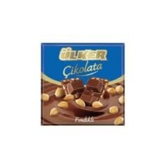 ÜLKER Kare Çikolata Fındıklı 60g (6 adet olarak koli ile satılır)