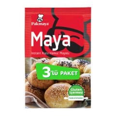 PAKMAYA Instant Kuru H.Mayası 3x10g