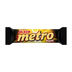 ÜLKER Metro Bar Nugalı Çikolata 36g (24 adet olarak koli ile satılır)