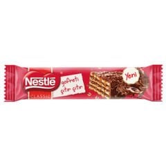 NESTLE Classic Çıtır Gofret Sütlü 27g (20 adet olarak koli ile satılır)