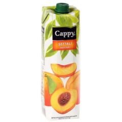 CAPPY Şeftalili Meyve Nektarı 1lt (12 adet olarak koli ile satılır)