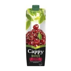 CAPPY Vişneli Meyve Aromalı İçecek 1lt (12 adet olarak koli ile satılır)