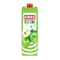 DİMES Ekşi Elmalı Meyve Nektarı 1lt (12 adet olarak koli ile satılır)