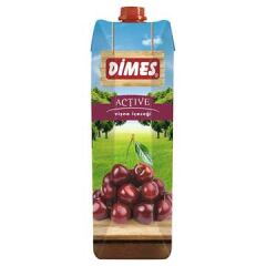 DİMES Vişneli Meyve Nektarı 1lt (12 adet olarak koli ile satılır)