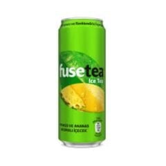 FUSE TEA Mango Ananas Aromalı Soğuk Çay 330ml (12 adet olarak koli ile satılır)
