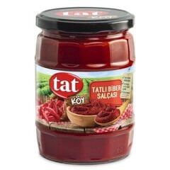 TAT Köy Biber Salçası 550g Cam