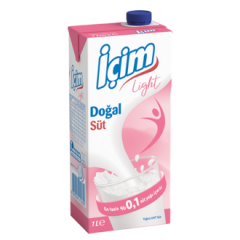 İÇİM Light %0 Yağ Süt 1lt