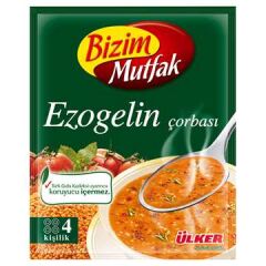 BİZİM Ezogelin Çorbası 4 Porsiyon 80g  (12 adet olarak koli ile satılır)