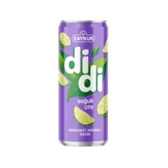 ÇAYKUR DİDİ Bergamotlu Soğuk Çay 250ml (24 adet olarak koli ile satılır)