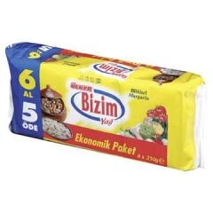 ÜLKER Bizim Margarin 6x250g