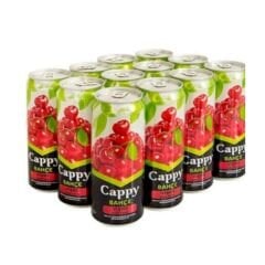 CAPPY Vişneli Meyve Nektarı 330ml (12 adet olarak koli ile satılır)