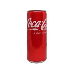 COCA COLA 250ml Teneke (24 adet olarak koli ile satılır)