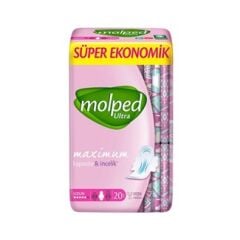 MOLPED Anatomic Uzun Hijyenik Ped 20 Adet