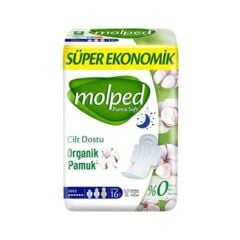 MOLPED Pure & Soft Gece Hijyenik Ped 16 Adet