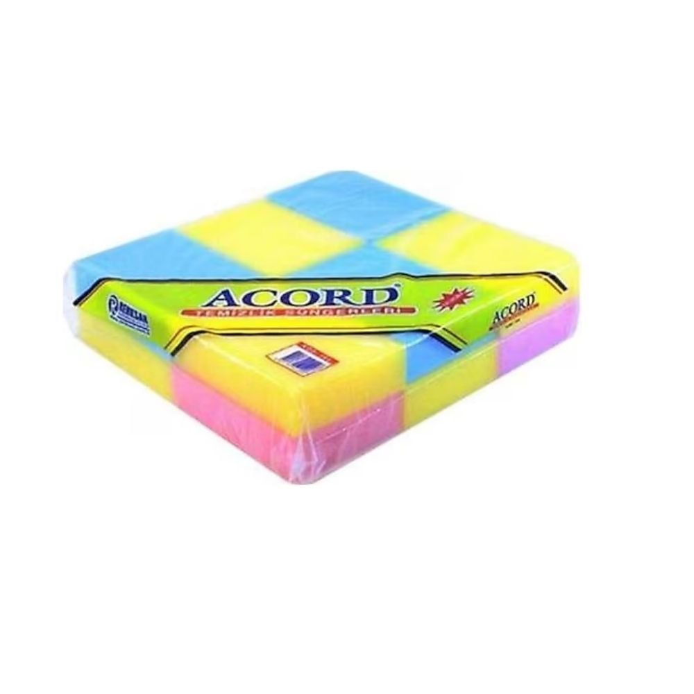 ACORD Renkli Temizlik Süngeri 12’li Paket