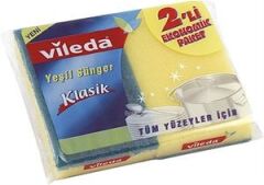 VILEDA Klasik Sünger Düz 2 Ad.