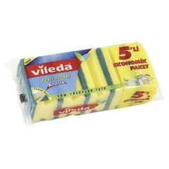 VILEDA Klasik Sünger Oluklu 5 Ad.