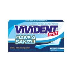 VIVIDENT Cüzdan 26gr Damla Sakızlı (18 adet olarak koli ile satılır)