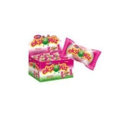 SAADET Ekşi Yüz Tekli Sakız Çilek 100’lü