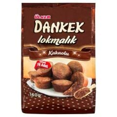 ÜLKER Dankek Lokmalık Kakaolu 160g (10 adet olarak koli ile satılır)