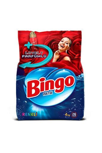 BİNGO Matik Renkli 4kg