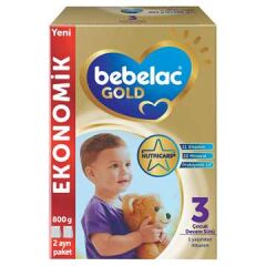 MİLUPA Bebelac Gold 3 GUM Devam Sütü 800g