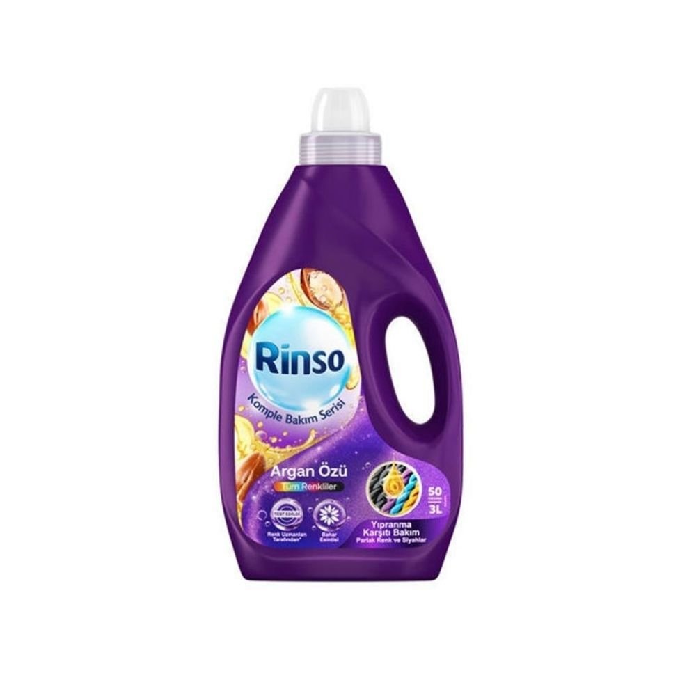 RİNSO Sıvı Deterjan Komple Bakım Tüm Renkliler 3060g