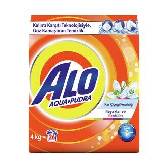 ALO Matik 4kg Renkli ve Beyaz