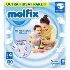 MOLFIX 4 Maxi Ultra Fırsat Paketi 100 Adet