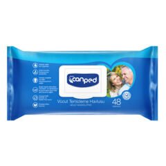 CANPED Vücut Temizleme Bezi 48 Adet