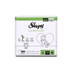 SLEEPY NATURAL No:2 2'li Jumbo Çocuk Bezi 68 Adet